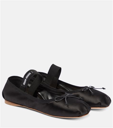 miu miu ballet flats ribbon|miu michael shoes.